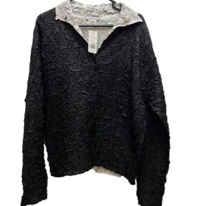 Lou Nardi NWT Y2K designer woman's lightweight size small button up jacket coat